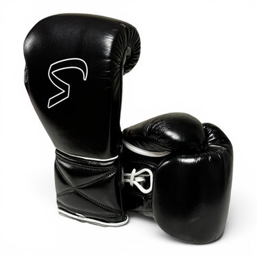 “Midnight Shadow” SVNTBOX FOUNDATIONS BOXING GLOVES (Lace-up)