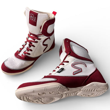 "Crimson" SVNTBOX STRIDE BOXING SHOES