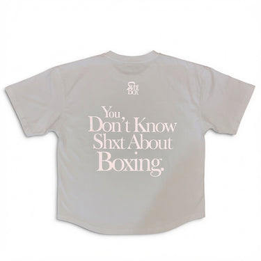 SVNTBOX YDKSAB SHIRT "YOU DONT KNOW SHXT ABOUT BOXING"