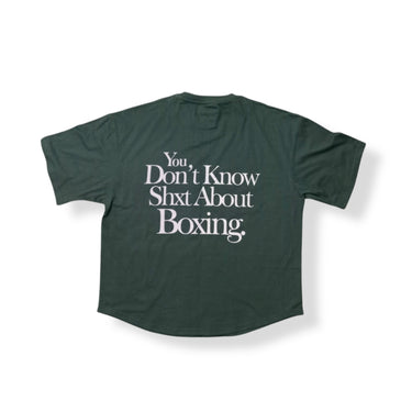 SVNTBOX YDKSAB SHIRT "YOU DONT KNOW SHXT ABOUT BOXING"