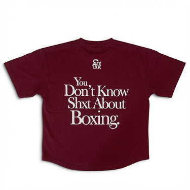 SVNTBOX YDKSAB SHIRT "YOU DONT KNOW SHXT ABOUT BOXING"