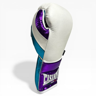 Blanco Púrpura CASANOVA PREMIUM BOXING GLOVES (14oz)