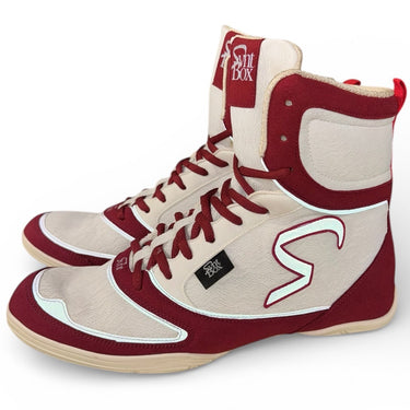 "Crimson" SVNTBOX STRIDE BOXING SHOES
