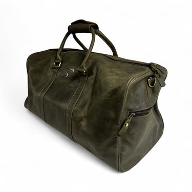 SVNTBOX CROC VERDE GREEN DUFFLE BAG