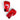 Winning Velcro Boxing Gloves (Red, MS-300-B, 10oz)