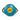 YELLOW/BLUE GLEZ PUNCH SHIELD 33CM