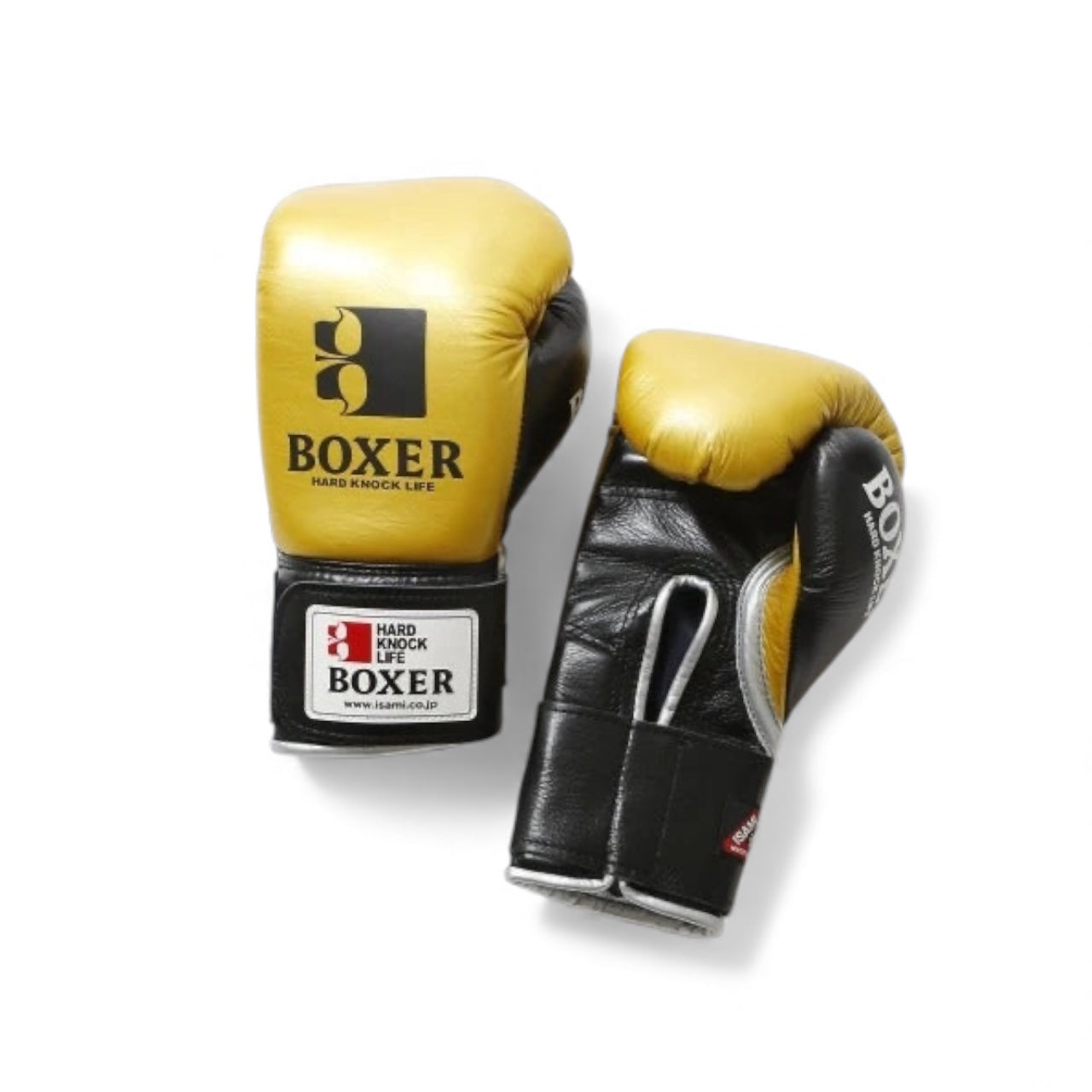 ISAMI BOXING GLOVES ENAMEL YELLOW 10oz (Velcro) – Joe's Boxing Shop