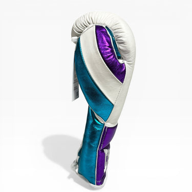 Blanco Púrpura CASANOVA PREMIUM BOXING GLOVES (14oz)