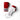Campeon Classic Red & White 12oz Boxing Gloves