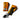 AMBER/BLACK 8oz VALERO PRO FIGHT GLOVES (Horsehair) PROAM BOXING EQUIPMENT