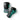 Campeon Black & Metallic Sea Blue 16oz Boxing Gloves