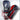 NAVY BLUE/RED GLEZ BOXING GLOVES 16oz