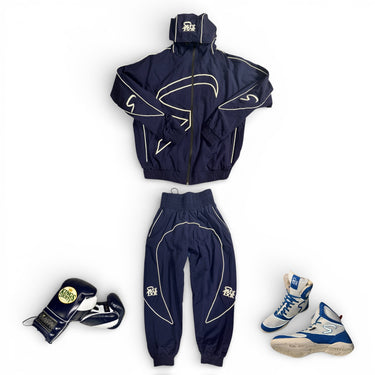 “INDIGO” SVNTBOX 001 TRACK PANTS