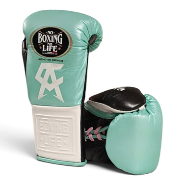 "Aqua" NO BOXING NO LIFE HORSEHAIR BOXING GLOVES (10oz) (Like New)