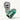 GREY/GREEN METALLIC LIMITED EDITION TRAINING GLOVES (Laces) PROAM BOXING EQUIPMENT