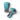 Campeon Baby Blue & Metallic Silver 16oz Boxing Gloves