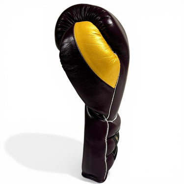 “Bed-Stuy Bordeaux” KINGS COUNTY CLASSIC HORSEHAIR GLOVES (Snug Fit) (16oz)