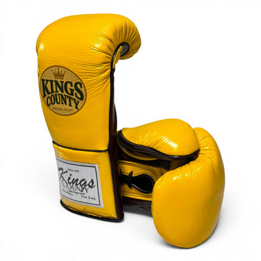 "Golden Crown” KINGS COUNTY REGENT HORSEHAIR BOXING GLOVES (14oz)