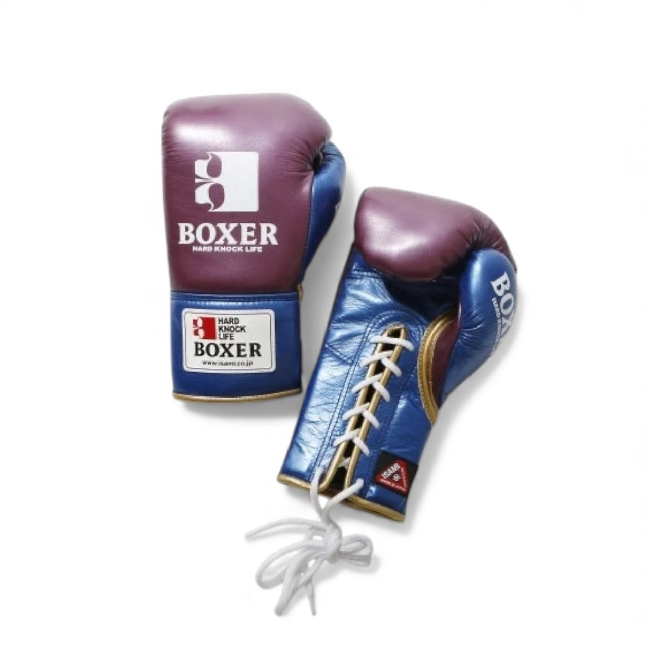 ISAMI PRO FIGHT BOXING GLOVES ENAMEL PURPLE 10oz – Joe's Boxing Shop