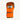 ORANGE/BLACK CLUB RANGE GLOVES (Velcro) PROAM BOXING EQUIPMENT
