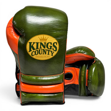 “Imperial Olive” KINGS COUNTY HORSEHAIR GLOVES Signature Collection (16oz)