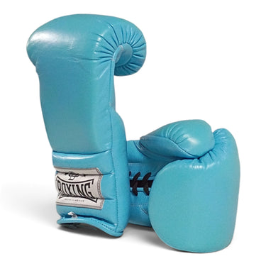 "Azul" DC BOXING HECHO EN MEXICO LATEX BOXING GLOVES (14oz) (Like New)
