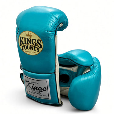 "Aqua Ghost” KINGS COUNTY REGENT HORSEHAIR BOXING GLOVES (PRE-ORDER)