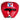 Winning Face Guard (Red, FG-2900)