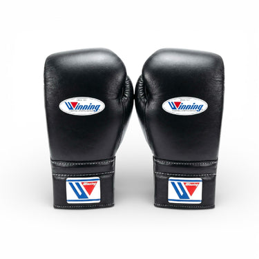 Winning Boxing Gloves (Black, MS-400, 12oz)