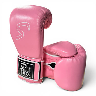 “Pink Ice” SVNTBOX FOUNDATIONS BOXING GLOVES (Velcro)