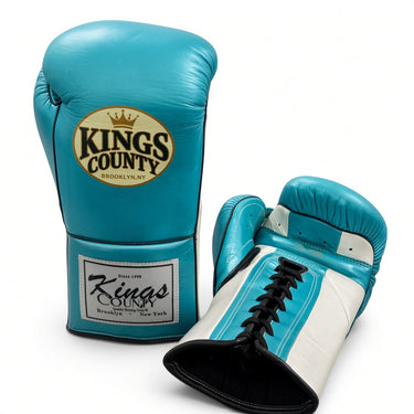 "Aqua Ghost” KINGS COUNTY REGENT HORSEHAIR BOXING GLOVES (PRE-ORDER)