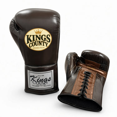 "Midnight Sovereign” KINGS COUNTY REGENT HORSEHAIR BOXING GLOVES (PRE-ORDER)