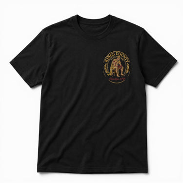 KINGS COUNTY “Rounds End” T-SHIRT (PRE-ORDER) (Black)